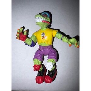 Teenage Mutant Ninja Turtles MONDO GECKO (Red Knee spike) Figure, Playmates 1990
